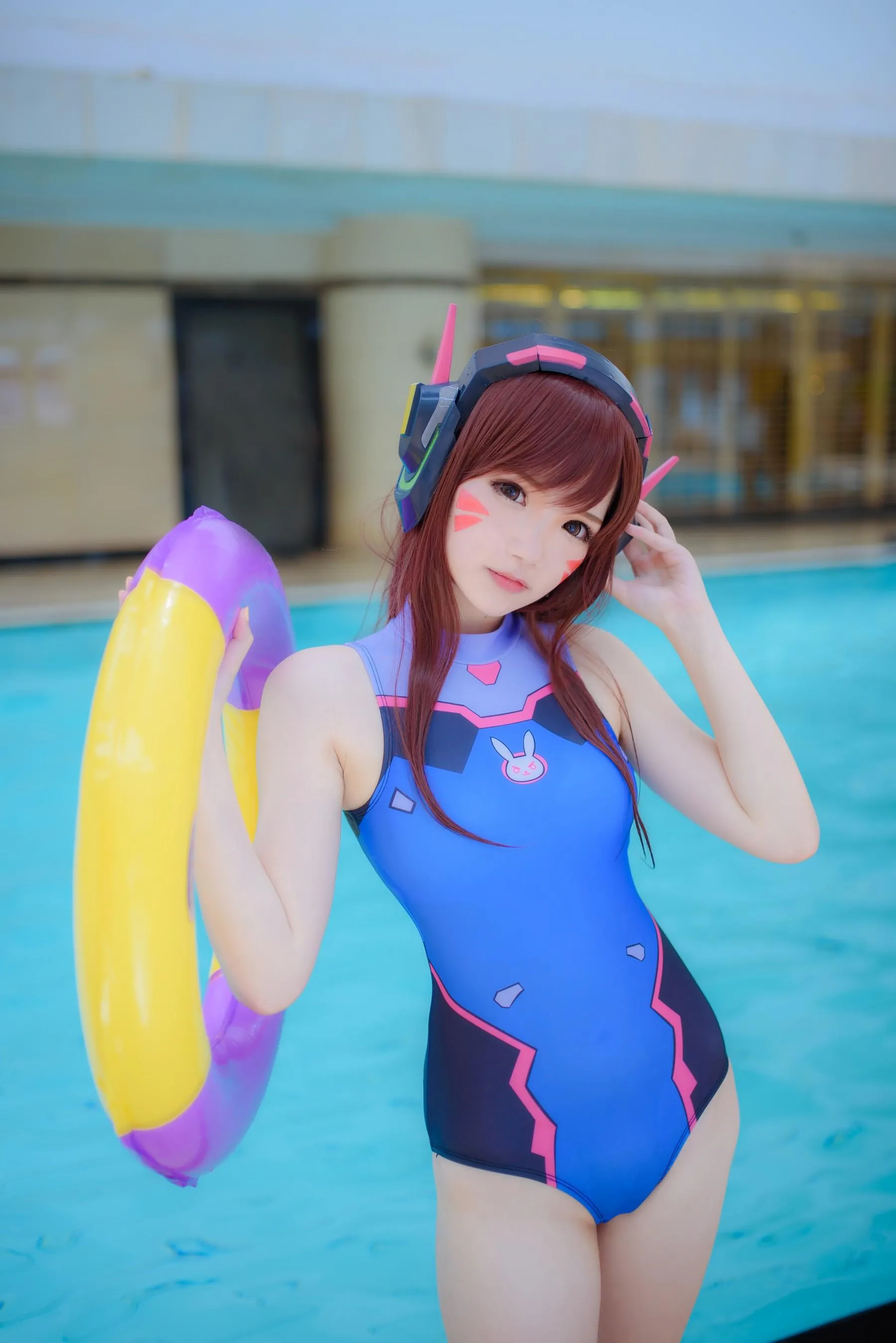 雪晴Astra – NO.02 Overwatch-D.Va水着写真 [31P]插图6
